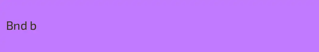 Bnd b